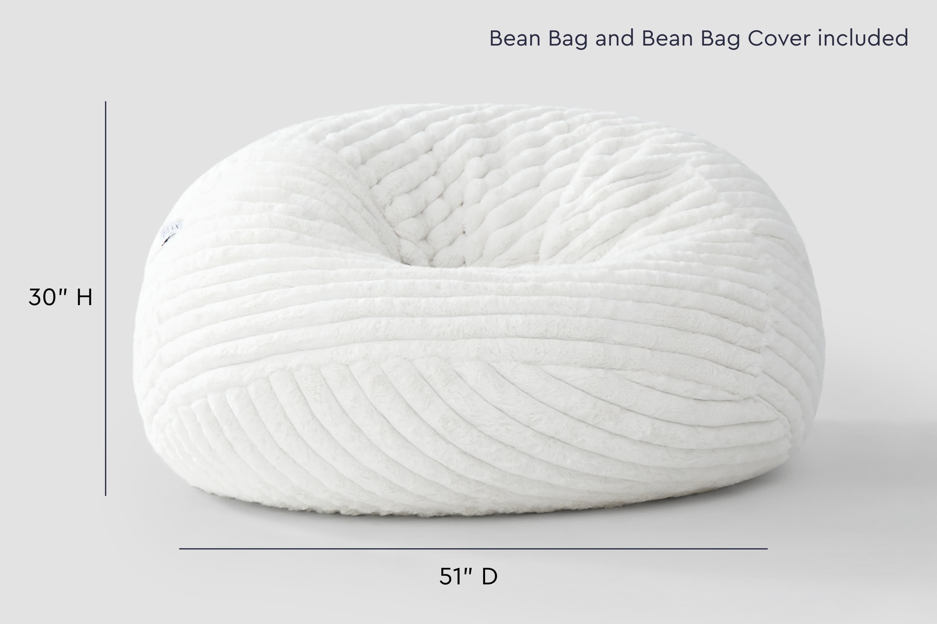 Classic Bean Bag Chair (Standard)