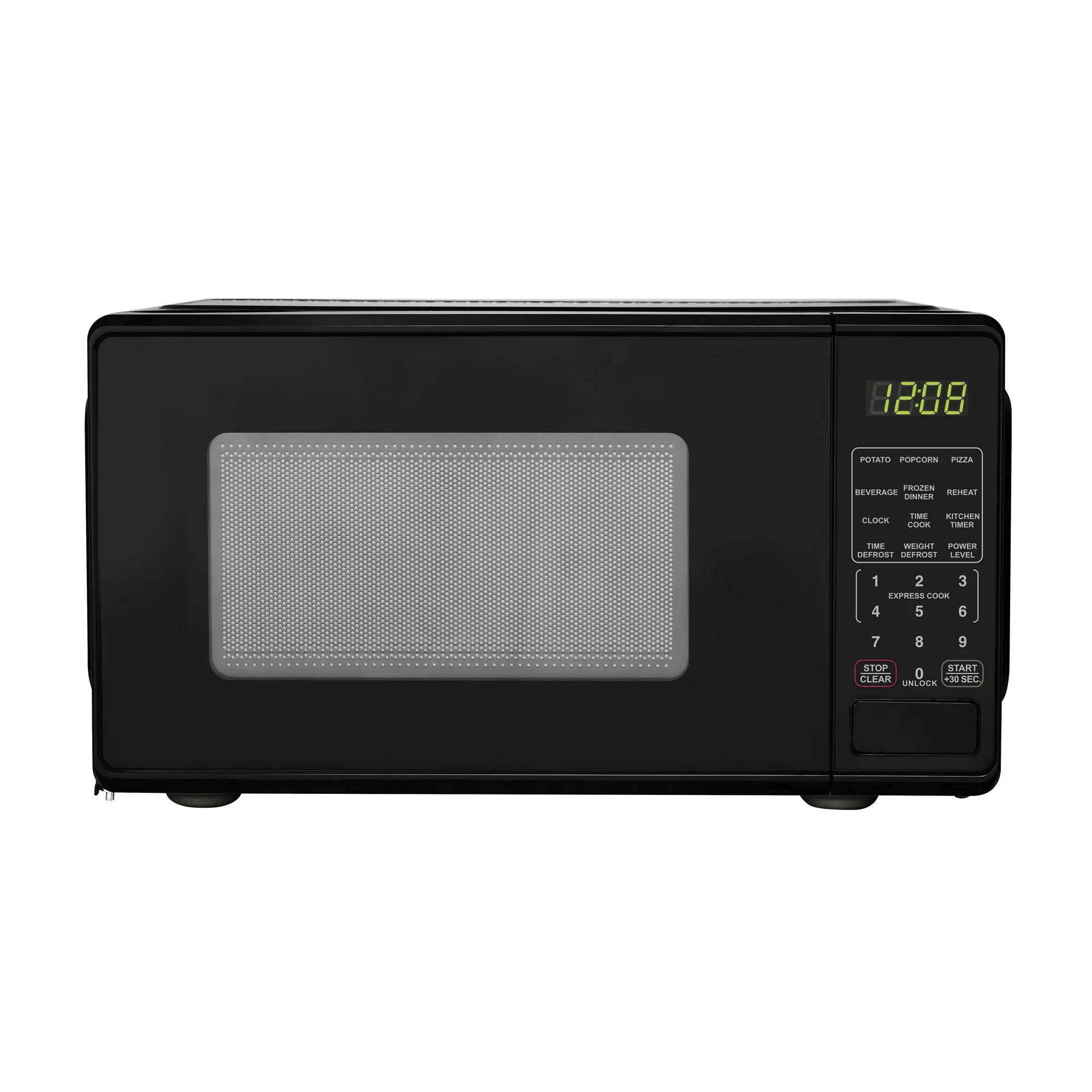 0.7 Cu ft Countertop Microwave Oven, 700 Watts, White