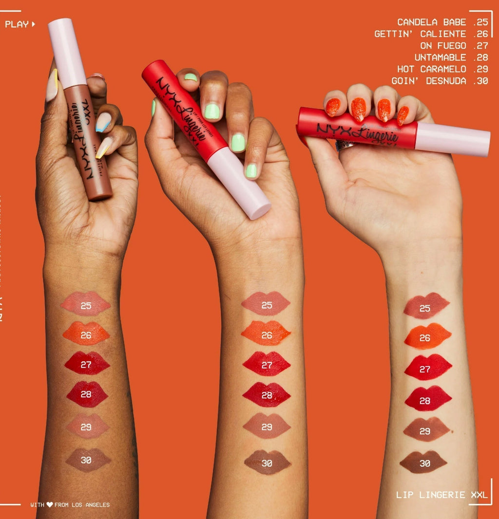NYX LINGERIE XXL LIQUID LIPSTICK GOIN DESNUDA